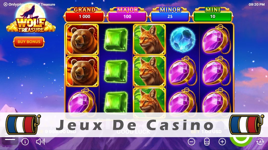 Démo de la machine à sous Wolf Treasure
