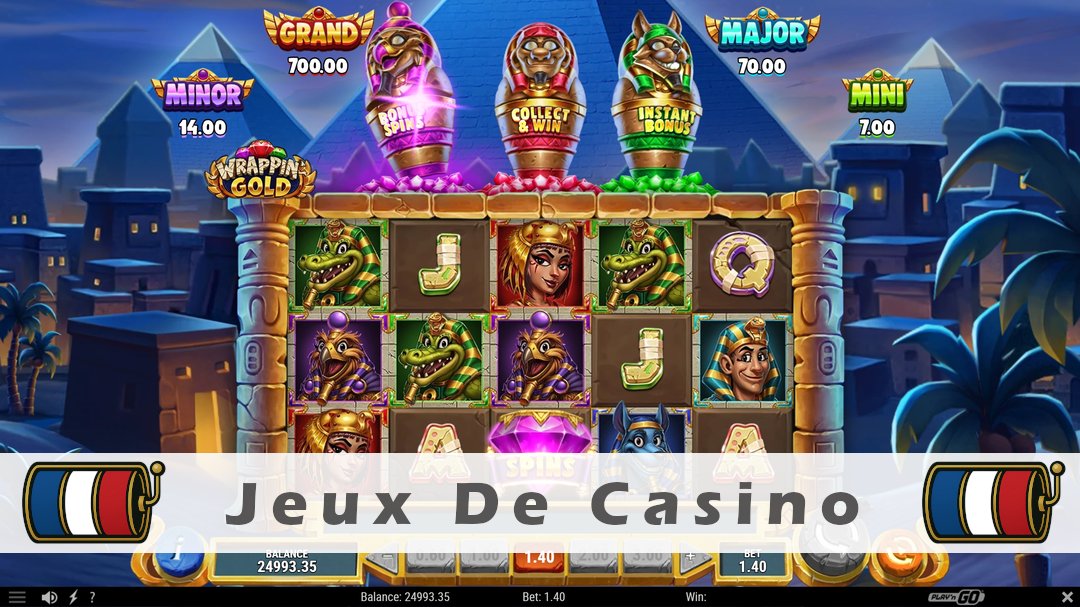 Démo de la machine à sous Wrappin Gold