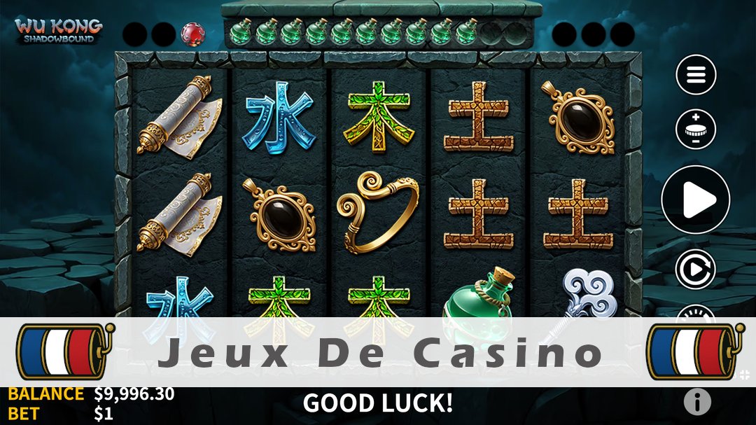 Démo de la machine à sous WUKONG Shadowbound