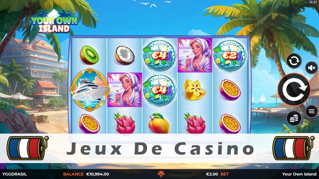 Démo de la machine à sous Your Own Island