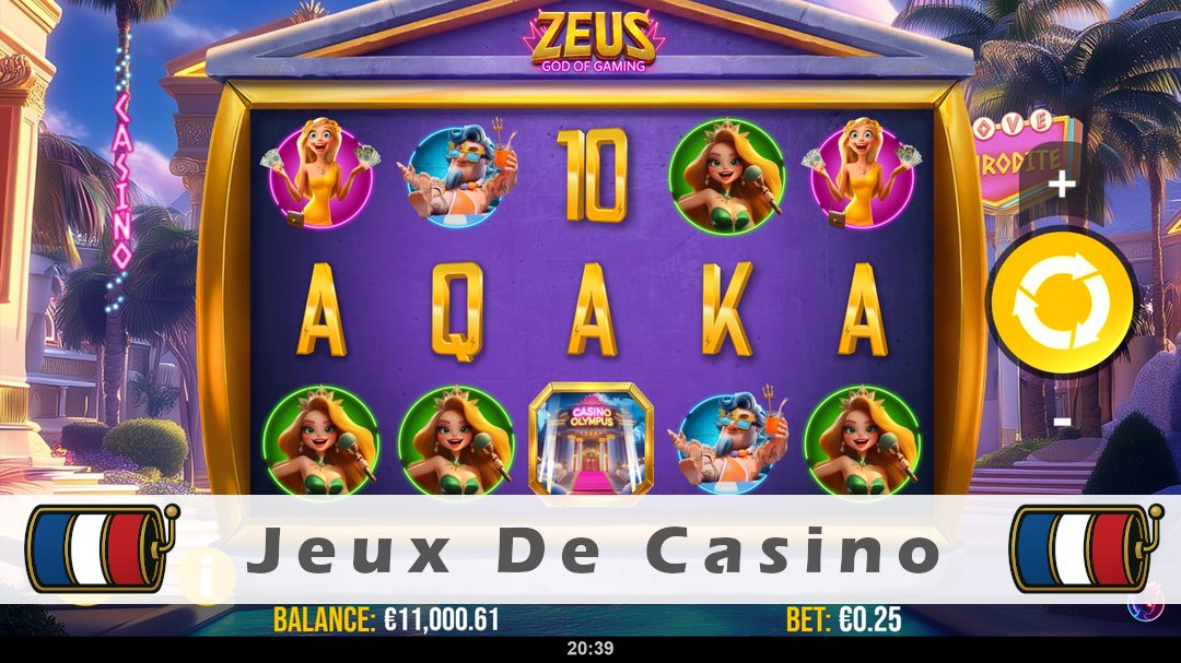Démo de la machine à sous Zeus God of Gaming