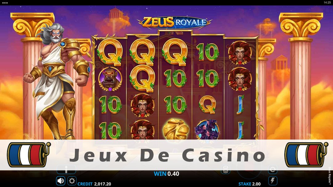 Démo de la machine à sous Zeus Royale