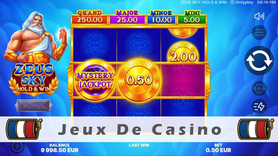 Démo de la machine à sous Zeus Sky Hold & Win